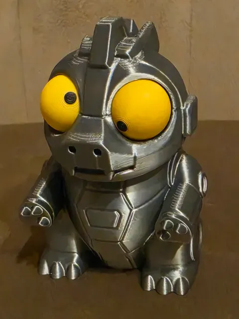 Goofy series – MECHA GODZILLA Movable Eyes NOAMS — Image 6 of 9