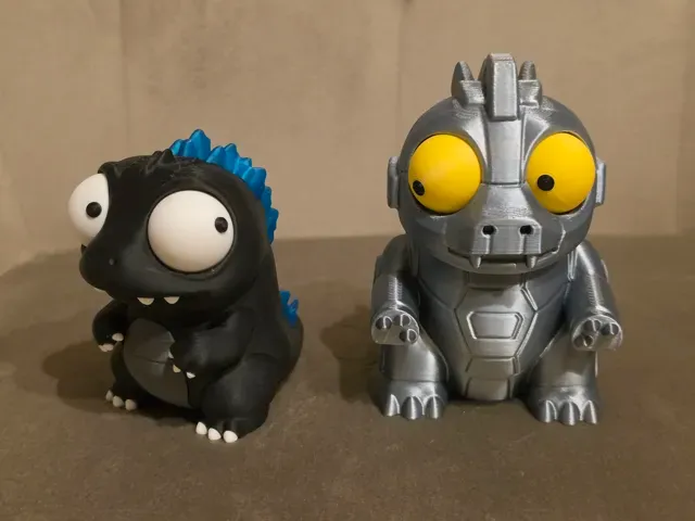 Goofy series – MECHA GODZILLA Movable Eyes NOAMS — Image 8 of 9