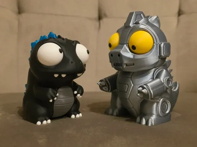 Goofy series – MECHA GODZILLA Movable Eyes NOAMS — Image 9 of 9
