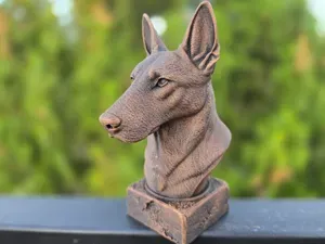 DUTCH SHEPHERD BUST