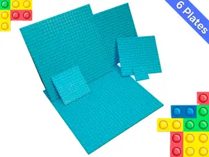 Multi-Size LEGOs Brick Baseplate Set