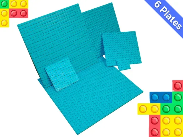 Multi-Size LEGOs Brick Baseplate Set
