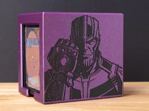 Thanos MTG Commander Deck Box-Double/Triple Sleeve