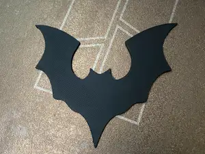 万圣节蝙蝠剪影装饰/Halloween bat silhouette decoration