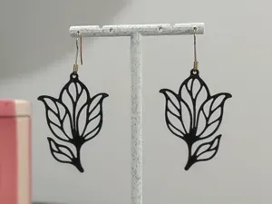 Aretes Tulipán Botánico