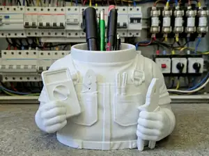 Pen pencil holder for electrician