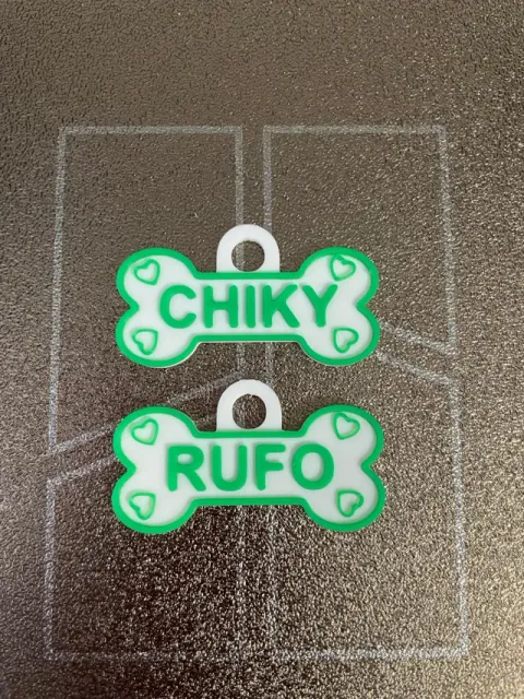 PERSONALIZABLE Placa nombre y número para mascotas — Фото 3 из 4