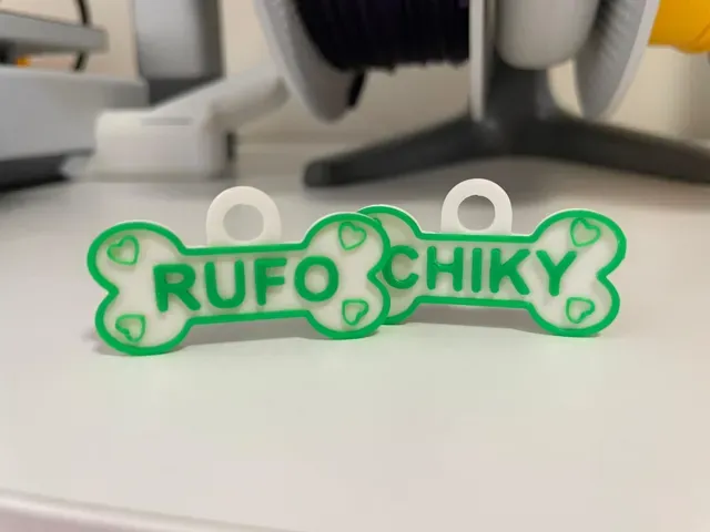 PERSONALIZABLE Placa nombre y número para mascotas — Фото 2 из 4