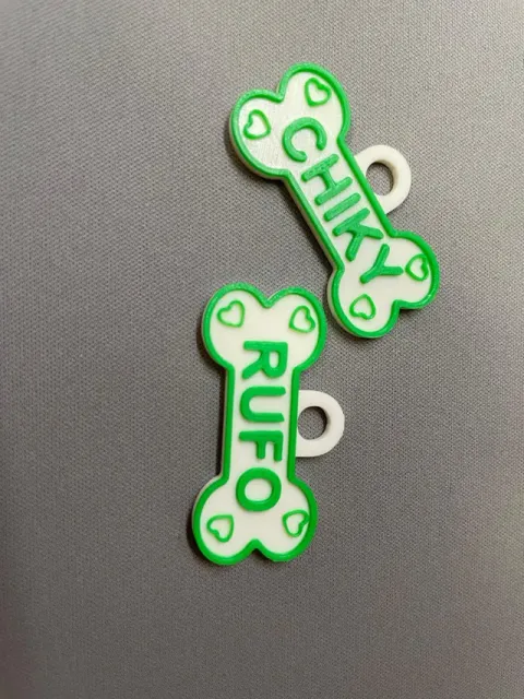 PERSONALIZABLE Placa nombre y número para mascotas — Фото 4 из 4