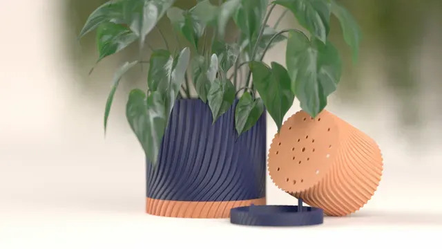 planter with drainage tray. easy quick print — Фото 8 из 11