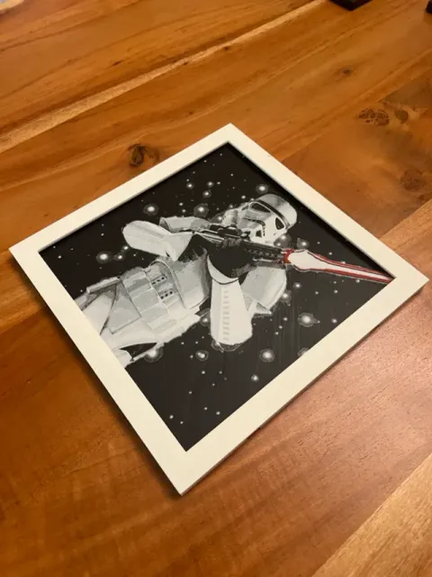 Classic Stormtrooper on Black Background — Фото 2 из 2