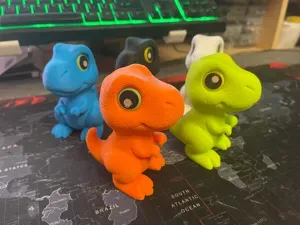 Cute T‑Rex ROBBIE – (noAMS, cartoon)
