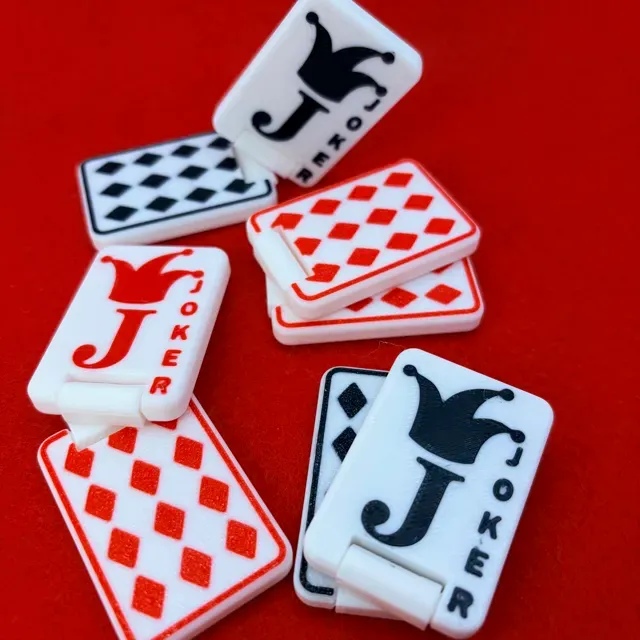 Joker Card Slider + Flip Fidget (Print in Place) — Image 5 of 12