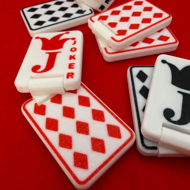Joker Card Slider + Flip Fidget (Print in Place) — Image 10 of 12