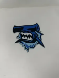 Hammerhead Shark 2D Art & Keychain