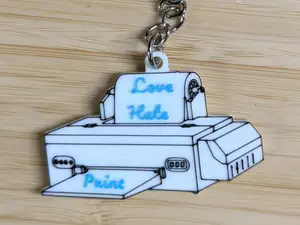 Epson L1800 DTF Printer Keychain Love Hate Print
