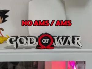 God Of War Logo / Sign (NO AMS/AMS)