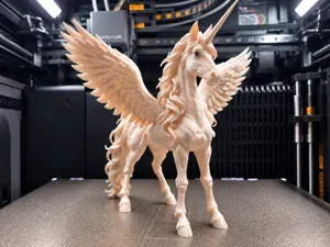 Pegasus Unicorn – Majestic Fantasy Sculpture