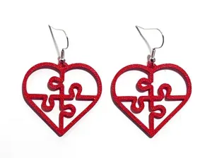 Puzzle of Love - Earrings