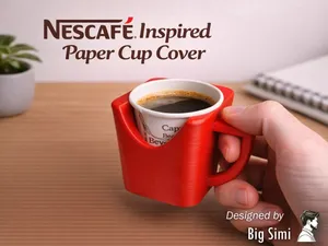Nescafé Inspired Paper Cup Cover