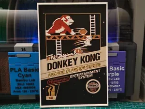 Donkey Kong Poster - Hueforge Art
