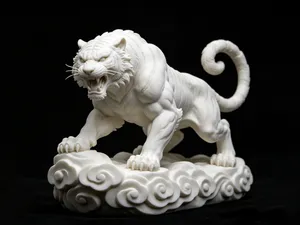 祥瑞四大神兽—白虎(安稳守护)