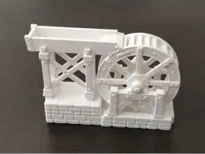Vintage Water Wheel 1:32