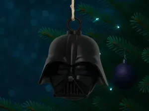 Darth Vader Helmet Christmas Bauble