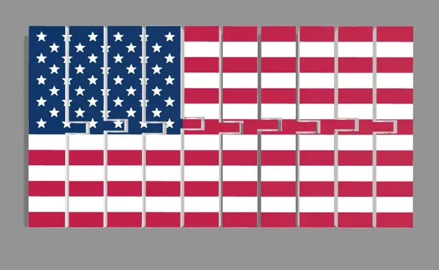 USA flag flexi toy — Image 7 of 10