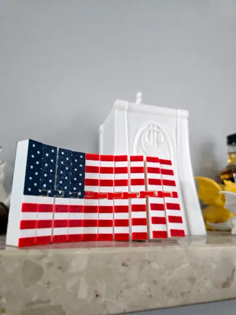 USA flag flexi toy — Image 5 of 10