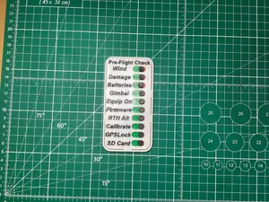 Drone Pre-Flight Checklist