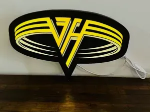 Van Halen - Light up Logo/Sign - Wall Art