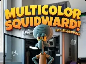 Squidward AMS/MMU Edition calamardo