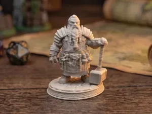 Dwarf Forge Master - Blacksmith & Artificer