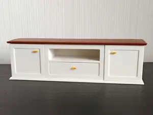 Miniature Lowboard for dollhouse, scale 1:12