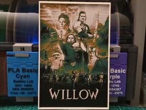 Willow Movie Poster - Hueforge Art