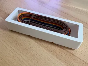 Gridfinity Jumper Wire Holder (Dupont & Ribbon)