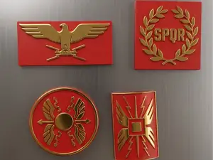 Roman Imperial Magnet Set: Standards & Shields