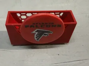 Atlanta Falcons Coaster Hoder