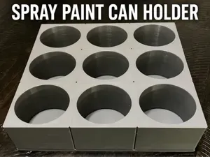 Aerosol Can Holder (67mm-69mm) - Wall Mountable