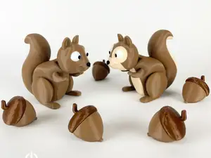 Cute Squirrel Articulated
