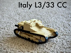 Italy L3/33 CC 1:35 scale War Thunder