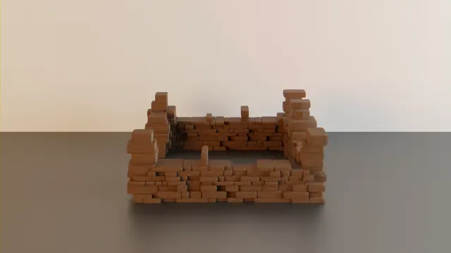 Ruined house #4 - wargaming terrain — Фото 2 из 2