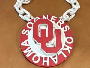 Oklahoma Sooners Spinner Chain