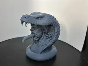 Busts: Snake god (DnD)
