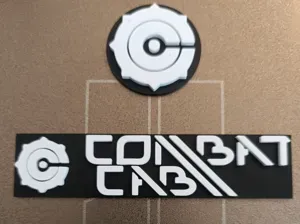 Cyberpunk 2077 — Combat Cab Logo Emblem