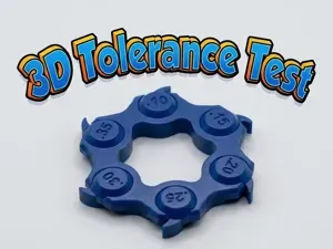 3D Print Tolerance Test–Clearance & Precision Test