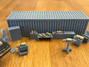 Tuning Exhaust 1/64 scale car diorama garage race