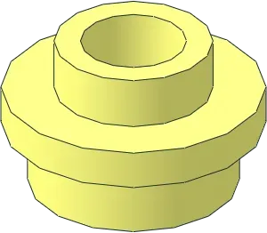 Brick 1x1 round plate - parts 4073 and 85861 — Image 3 of 5