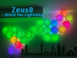 Zeus8 Wield the Lightning – Octagon LED Tiles